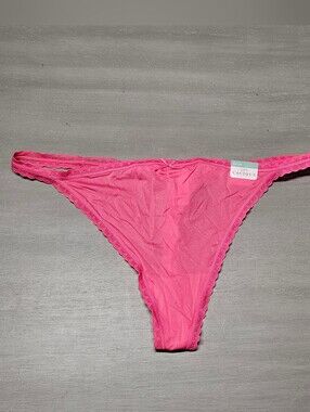 NWT 22/24 Cacique By Lane Bryant Sheer Lace Trimmed Thong Panty